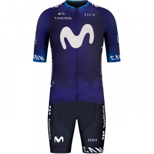 MOVISTAR 2023 Radtrikot langarm-Radsport-Profi-Team MOVISTAR 2023 Radtrikot langarm-Radsport-Profi-Team