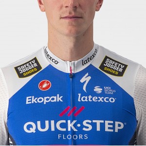 Quick Step-Alpha Vinyl 2022 Competizione Radtrikot kurzarm-Radsport-Profi-Team Quick Step-Alpha Vinyl 2022 Competizione Radtrikot kurzarm-Radsport-Profi-Team