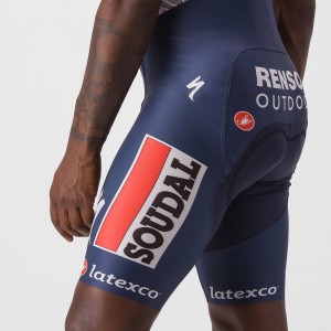 Soudal Quick-Step 2023 FREE AERO RC PRO Trägerhose kurz-Radsport-Profi-Team Soudal Quick-Step 2023 FREE AERO RC PRO Trägerhose kurz-Radsport-Profi-Team