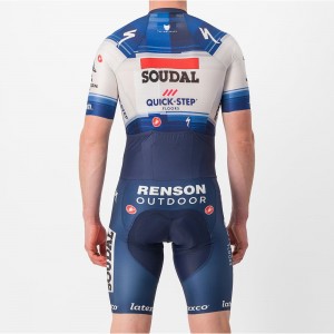 Soudal Quick-Step 2023 SANREMO RC SPEED Zeitfahranzug-Radsport-Profi-Team Soudal Quick-Step 2023 SANREMO RC SPEED Zeitfahranzug-Radsport-Profi-Team