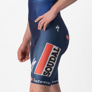 Soudal Quick-Step 2023 SANREMO RC SPEED Zeitfahranzug-Radsport-Profi-Team Soudal Quick-Step 2023 SANREMO RC SPEED Zeitfahranzug-Radsport-Profi-Team