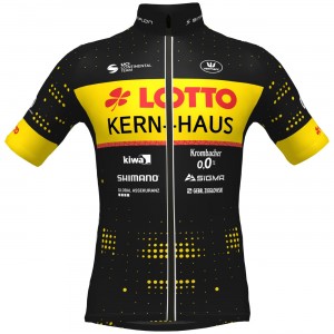 Team Lotto-Kern Haus 2022 Radtrikot kurzarm(langer Reißverschluss)-Radsport-Profi-Team Team Lotto-Kern Haus 2022 Radtrikot kurzarm(langer Reißverschluss)-Radsport-Profi-Team