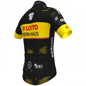 Team Lotto-Kern Haus 2022 Radtrikot kurzarm(langer Reißverschluss)-Radsport-Profi-Team Team Lotto-Kern Haus 2022 Radtrikot kurzarm(langer Reißverschluss)-Radsport-Profi-Team