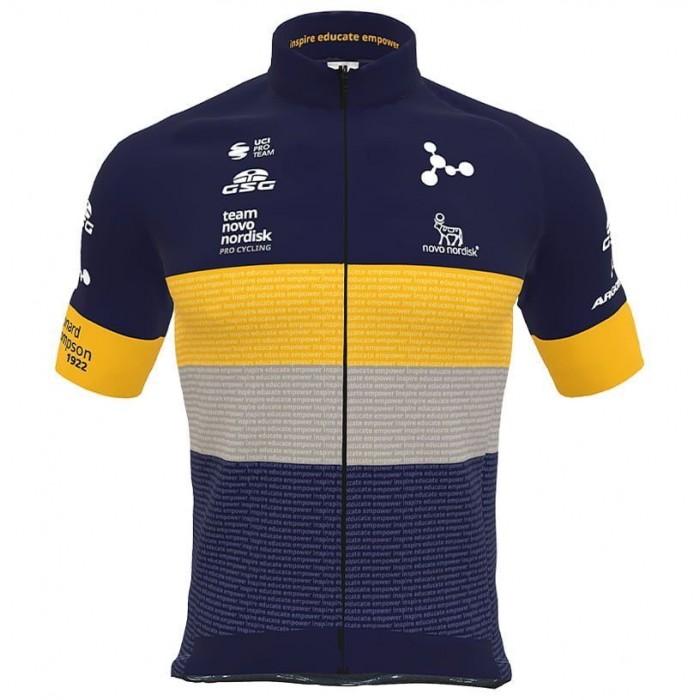 Team Novo Nordisk 2022 Radtrikot kurzarm-Radsport-Profi-Team Team Novo Nordisk 2022 Radtrikot kurzarm-Radsport-Profi-Team